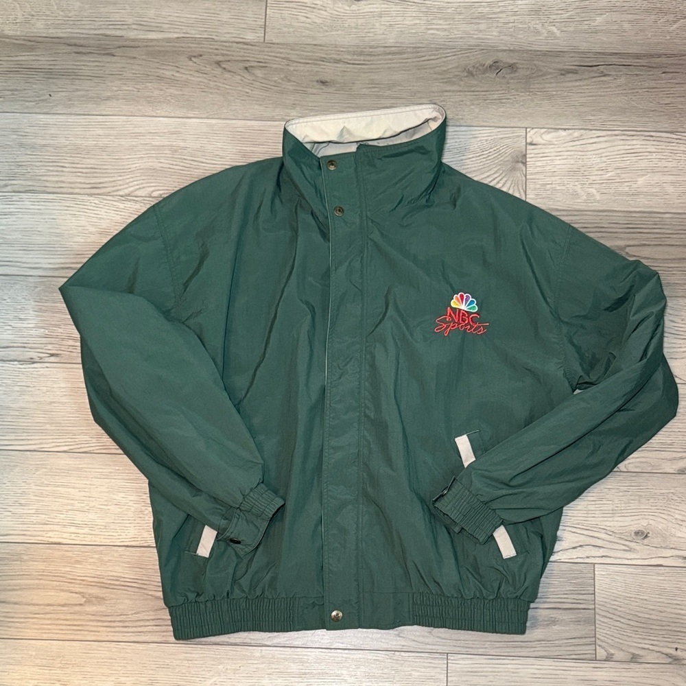 Vintage Champion NBC Sports 90s Men's Jacket Large